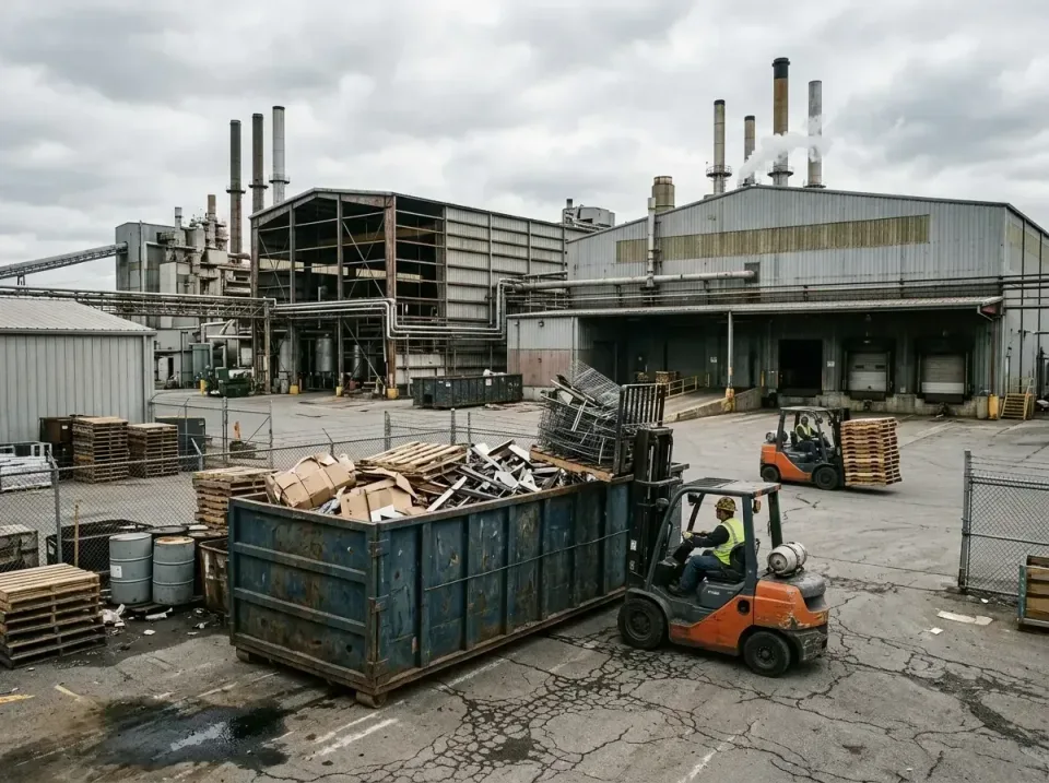 industrial-factory-scrap-conta-003 — frequently asked questions, Cheap Roll-off Dumpster Rentals in Schnecksville, PA